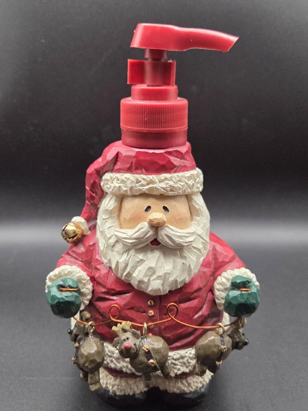 Cute Whimsical Santa Soap/Hand Lotion Dispenser NWT #2